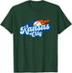 Kansas City Baseball Vintage City Skyline Baseball Lover T-Shirt - T-Shirt | Forest