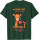 Coffee Giraffe Mug Animal Cappuccino Espresso Beans Gift T-Shirt - T-Shirt | Forest