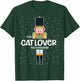 Cat Lover Nutcracker Family Matching Funny Pajama Men Women Kids T-Shirt - T-Shirt | Forest