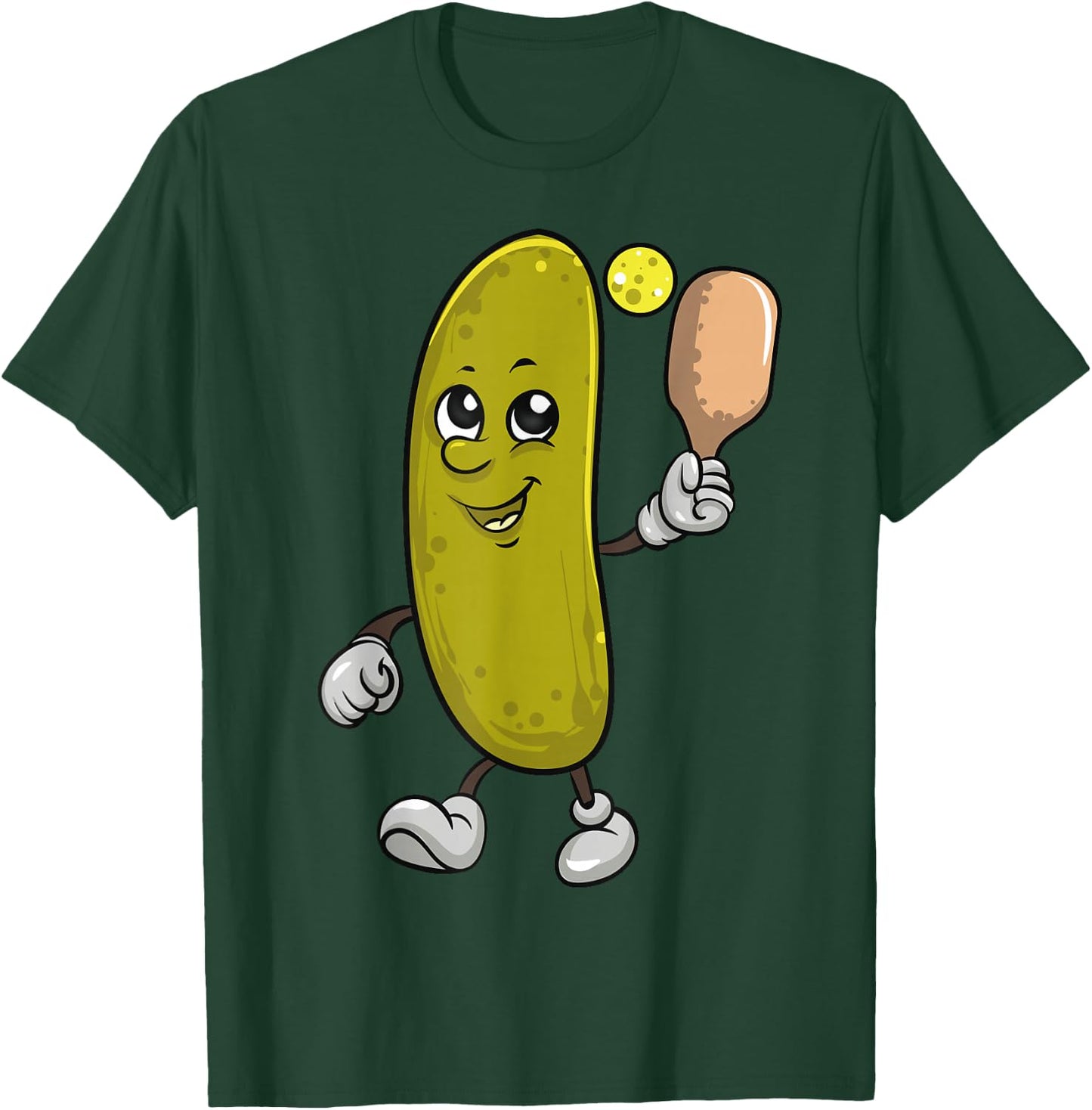 Funny Pickleball Shirts Pickleball Lover Player Gifts T-Shirt - T-Shirt | Forest