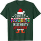 Santa's Favorite Teacher's Assistant Funny Christmas Gift T-Shirt - T-Shirt | Forest