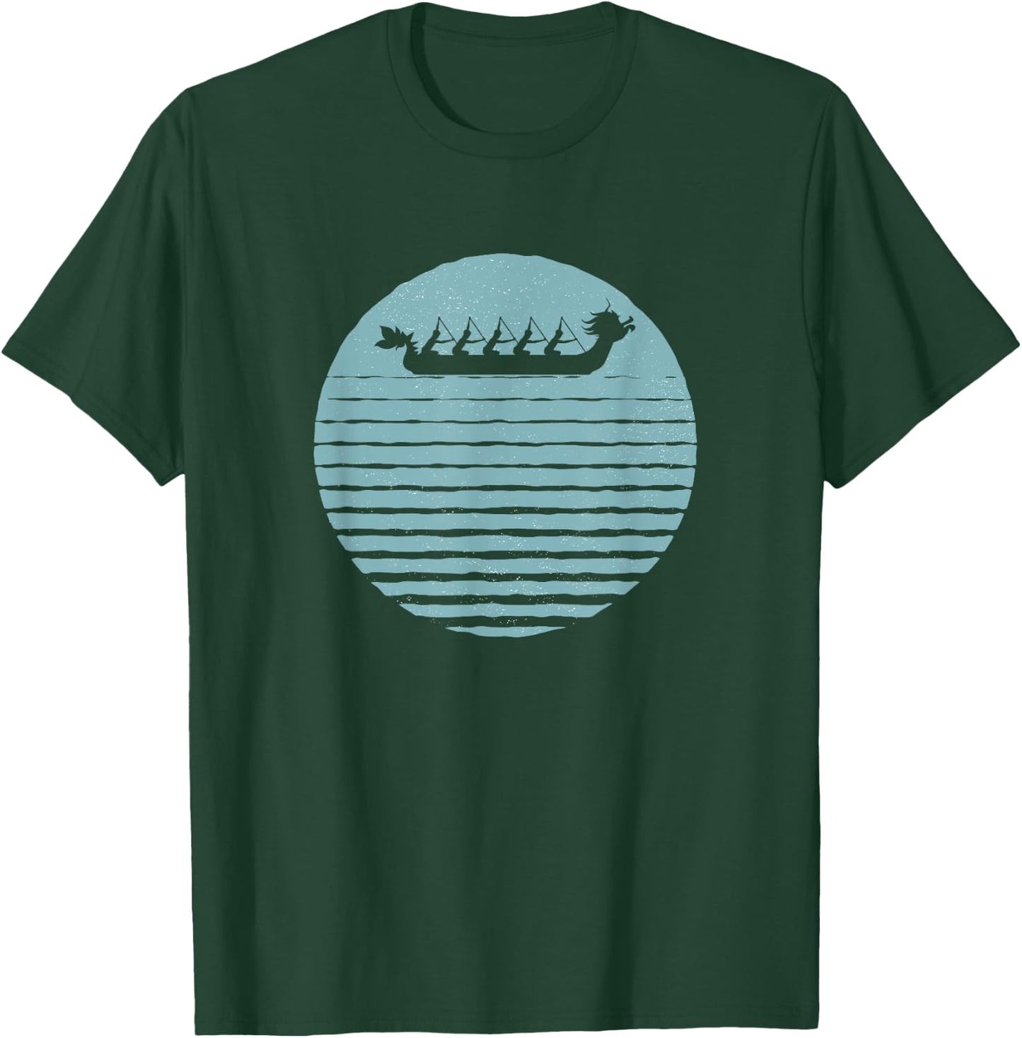 Dragon Boat Graphic T-Shirt - T-Shirt | Forest