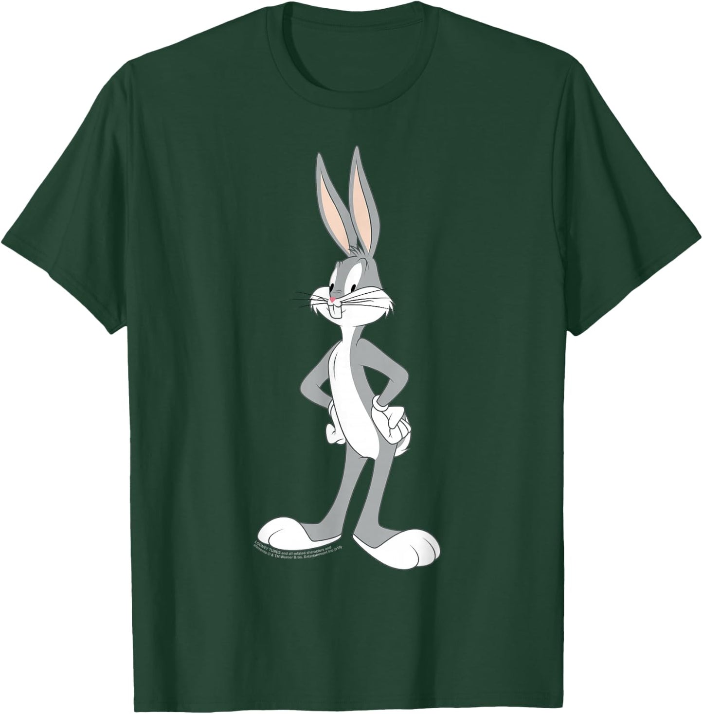 Looney Tunes Bugs Bunny Stance Portrait T-Shirt - T-Shirt | Forest