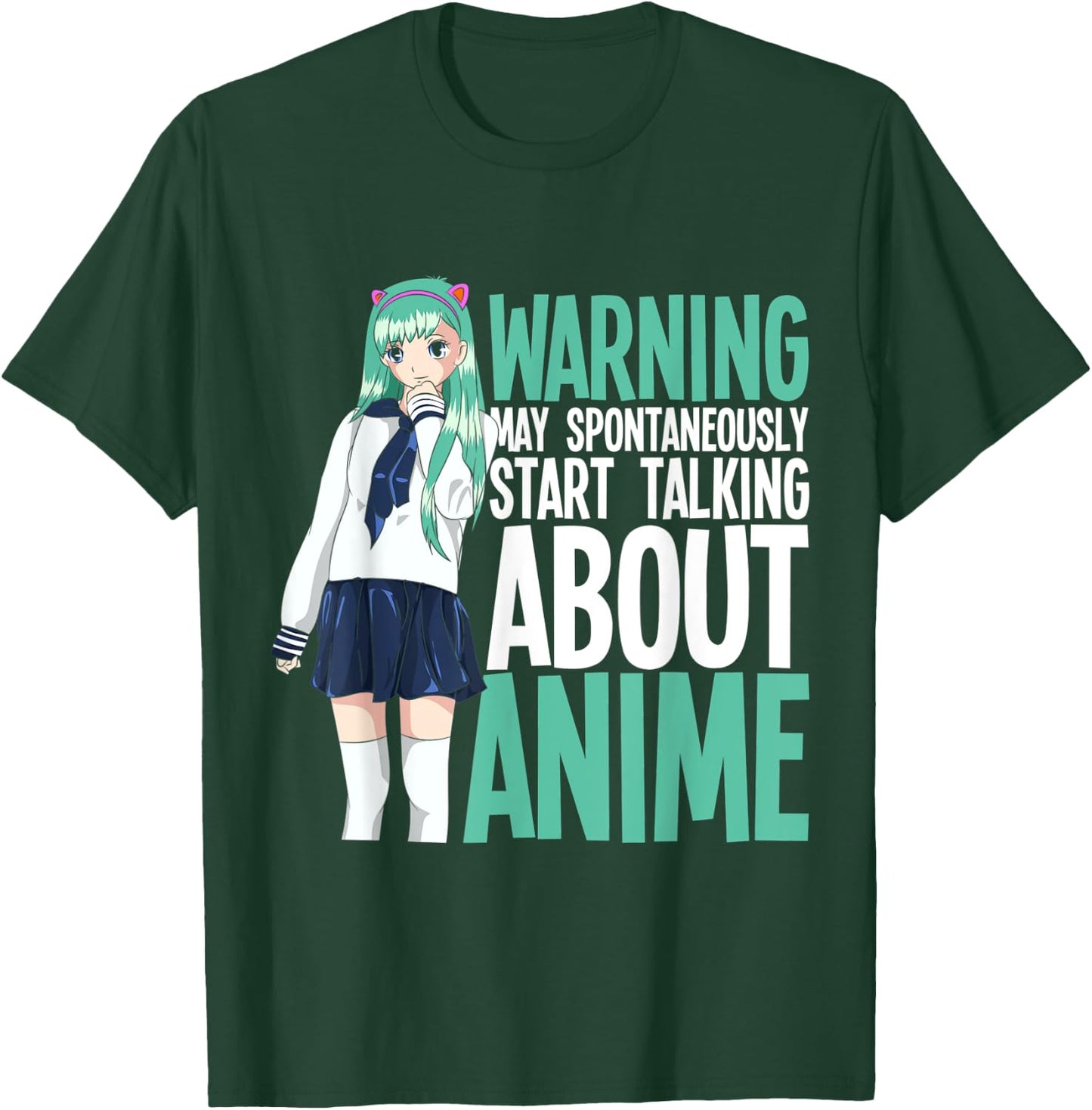 Manga Kawaii May Spontaneously Start Talking About Anime T-Shirt - T-Shirt | Forest