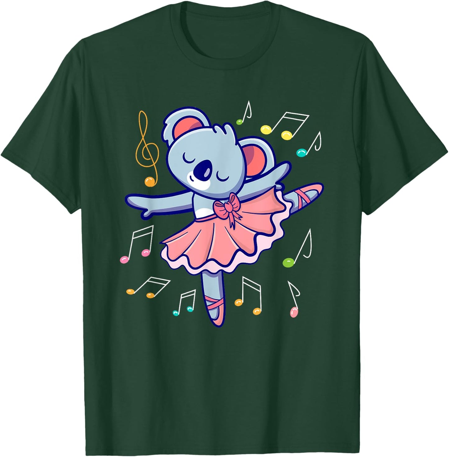 Prima Ballerina Koala I Ballet Fun I Dancer T-Shirt - T-Shirt | Forest