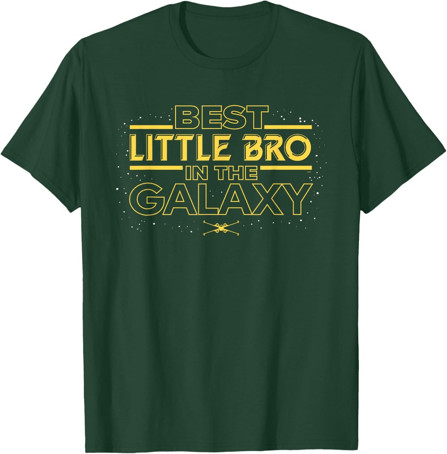 Star Wars Best Little Bro in the Galaxy Family Trip Birthday T-Shirt - T-Shirt | Forest
