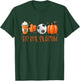 Tis The Season Fall Latte Pumpkin Spice Soccer Thanksgiving T-Shirt - T-Shirt | Forest
