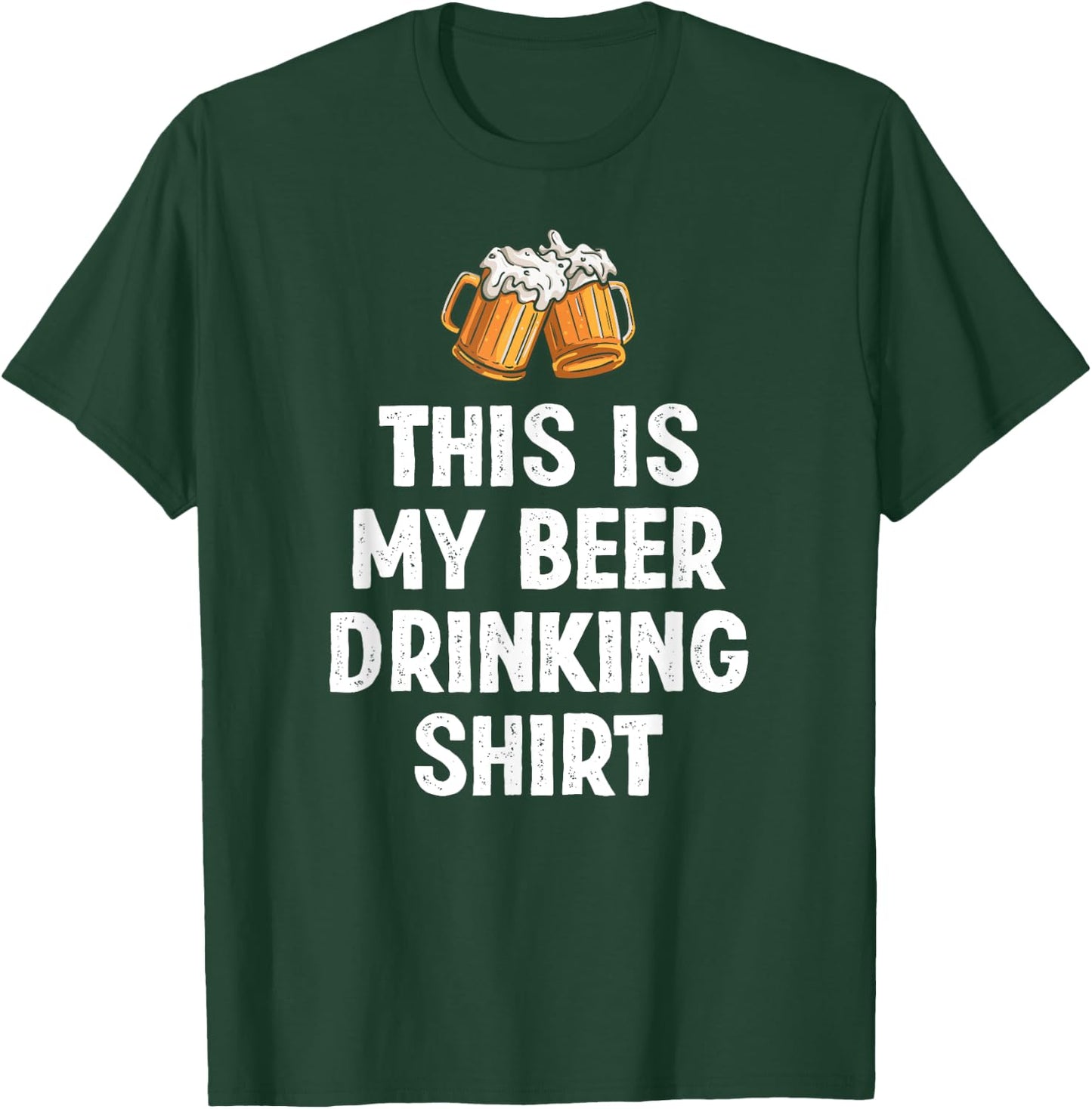 This is My Beer Drinking Shirt Funny Beer Lover T-Shirt - T-Shirt | Forest