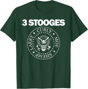 Three Stooges Seal T-Shirt - T-Shirt | Forest