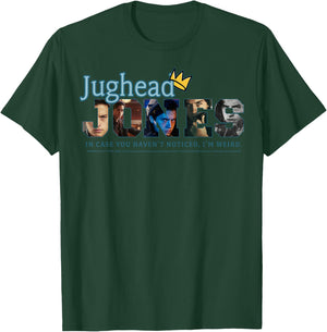 Riverdale Jughead Jones Portrait Text Fill T-Shirt - T-Shirt | Forest