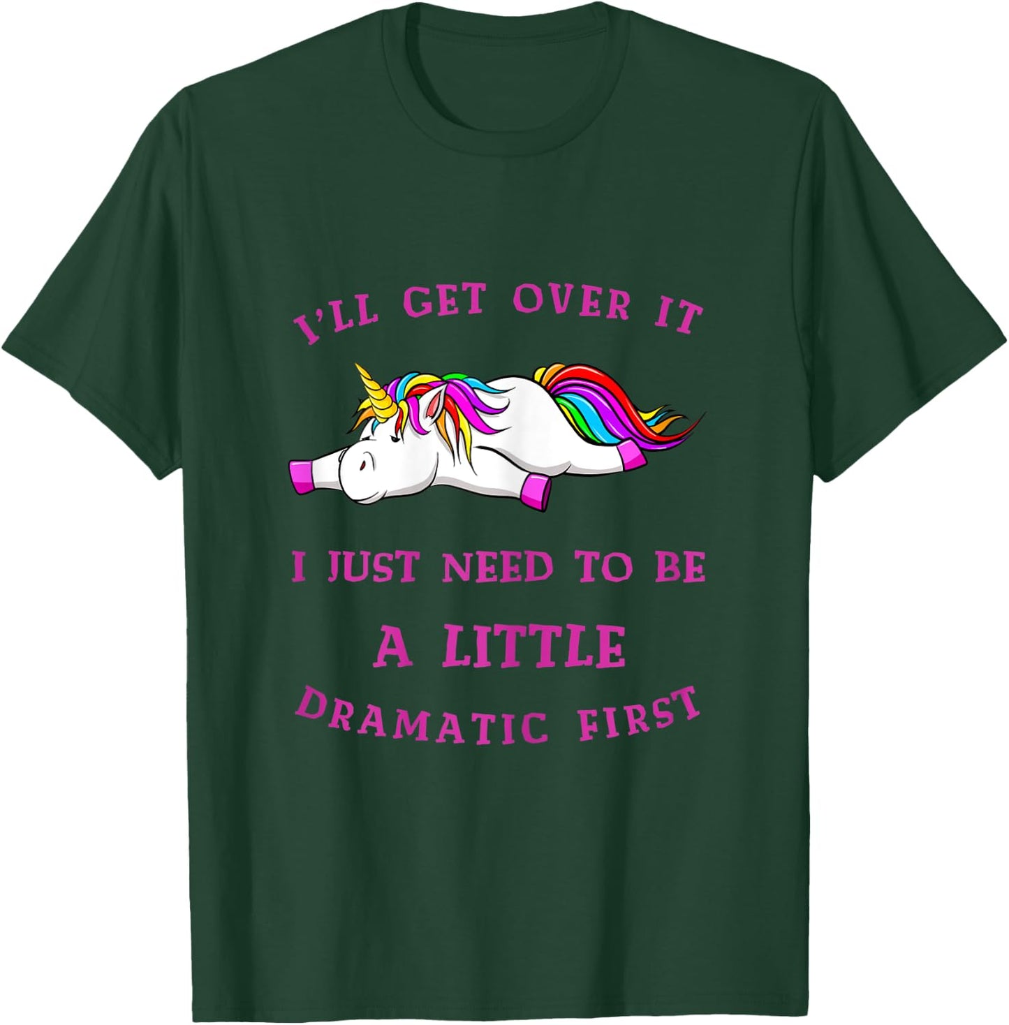 Unicorn Drama T-Shirt - T-Shirt | Forest