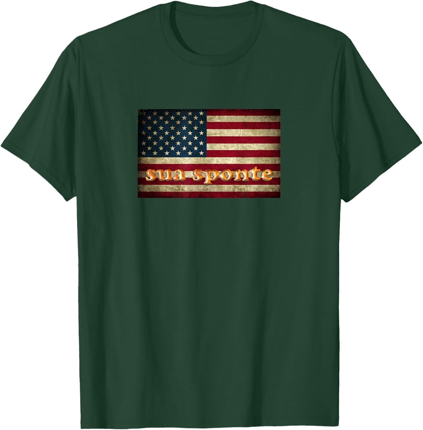 SUA SPONTE American Flag T-Shirt - T-Shirt | Forest