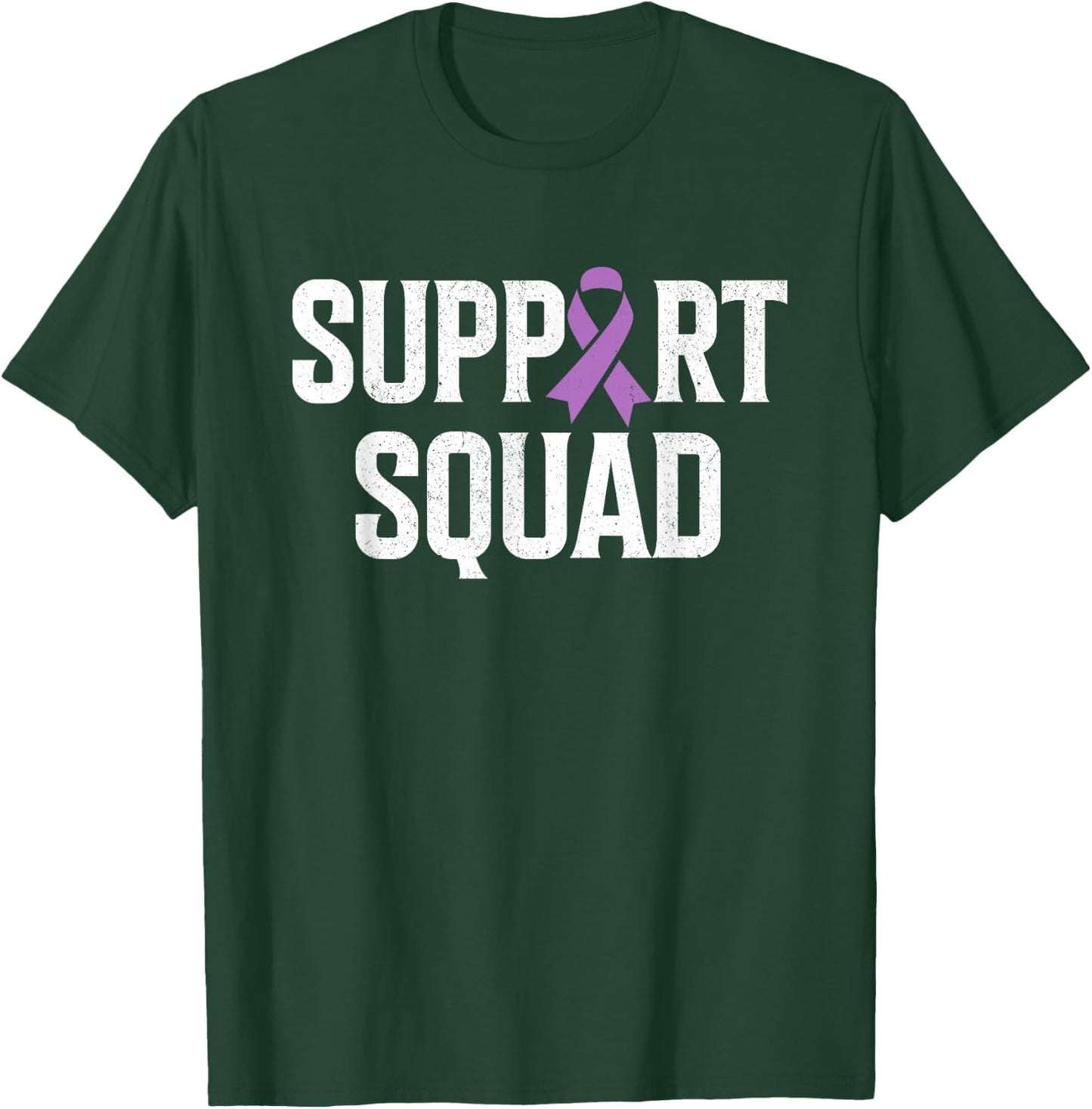 Testicular Cancer Support Squad Testicular Cancer Awareness T-Shirt - T-Shirt | Forest