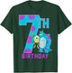 Disney Pixar Monsters Inc. Mike & Sully Happy 7th Birthday T-Shirt - T-Shirt | Forest
