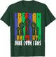 Vintage Black Freedom Day Juneteenth June 19th 1865 T-Shirt - T-Shirt | Forest