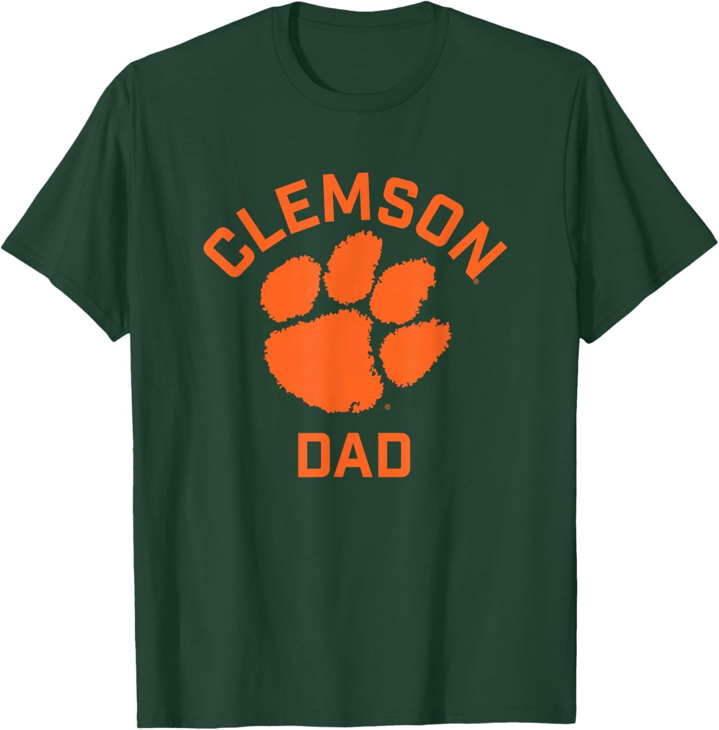 Clemson University Tigers Arched Dad T-Shirt - T-Shirt | Forest