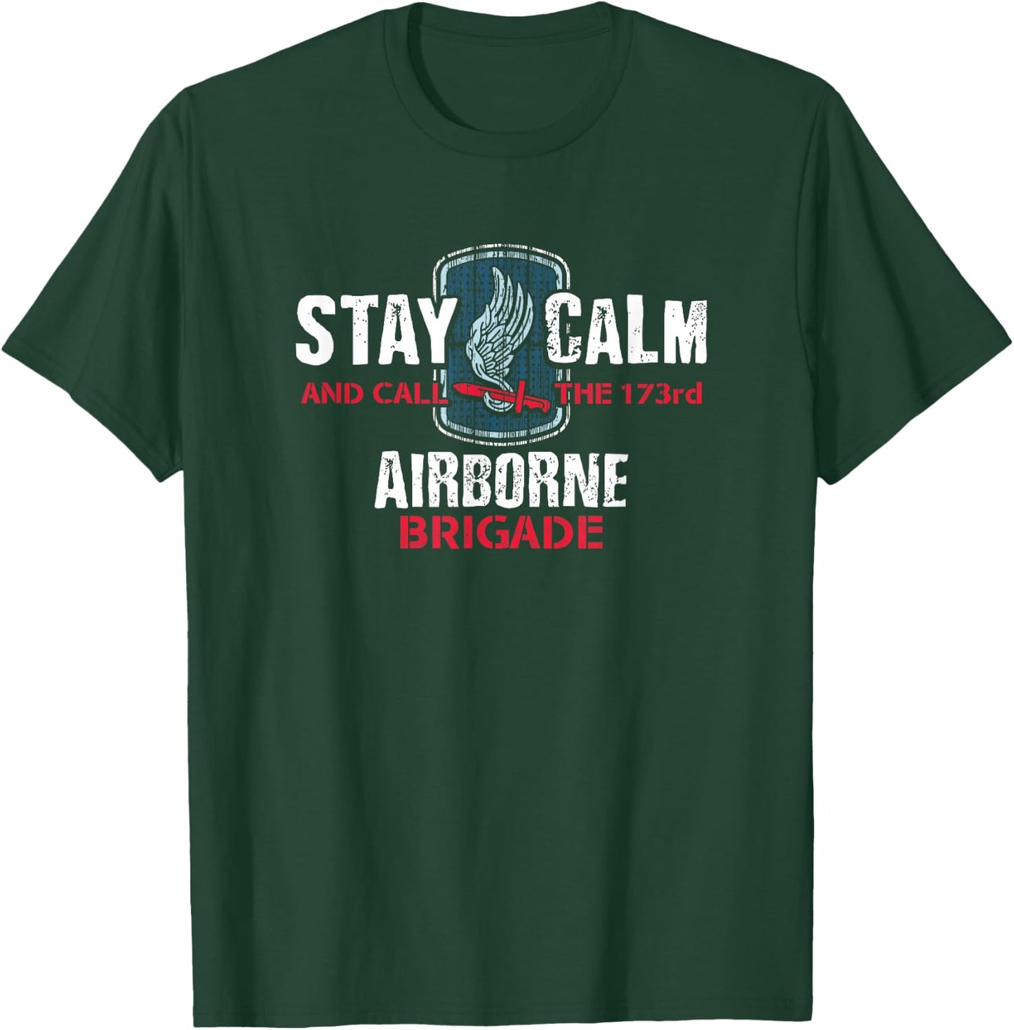 173rd Airborne Brigade Combat Team T-Shirt - T-Shirt | Forest