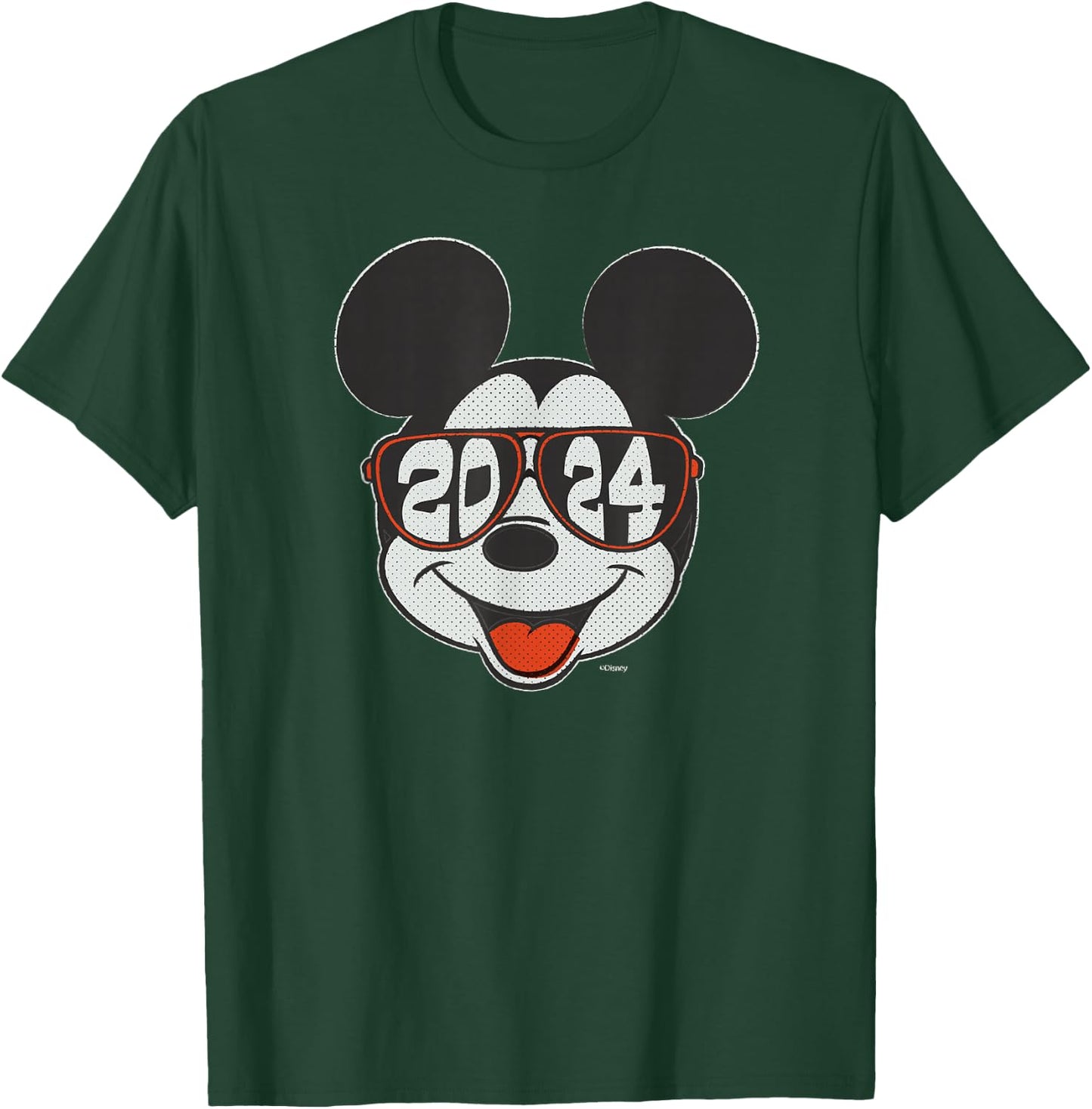 Disney Mickey Mouse Class of 2024 Graduation ’24 Sunglasses T-Shirt - T-Shirt | Forest