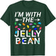 I'm with The Jelly Bean T-Shirt - T-Shirt | Forest