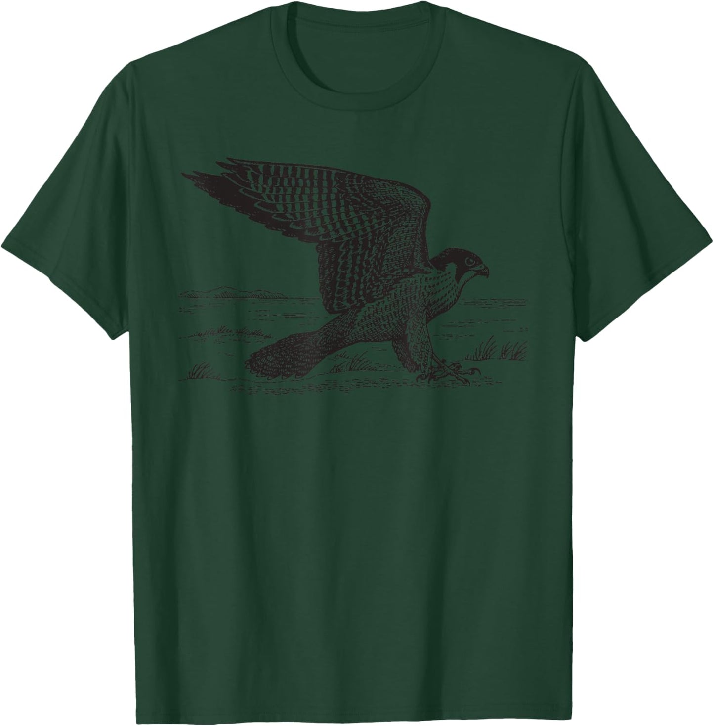 Peregrine Falcon Hawk Gift T-Shirt - T-Shirt | Forest