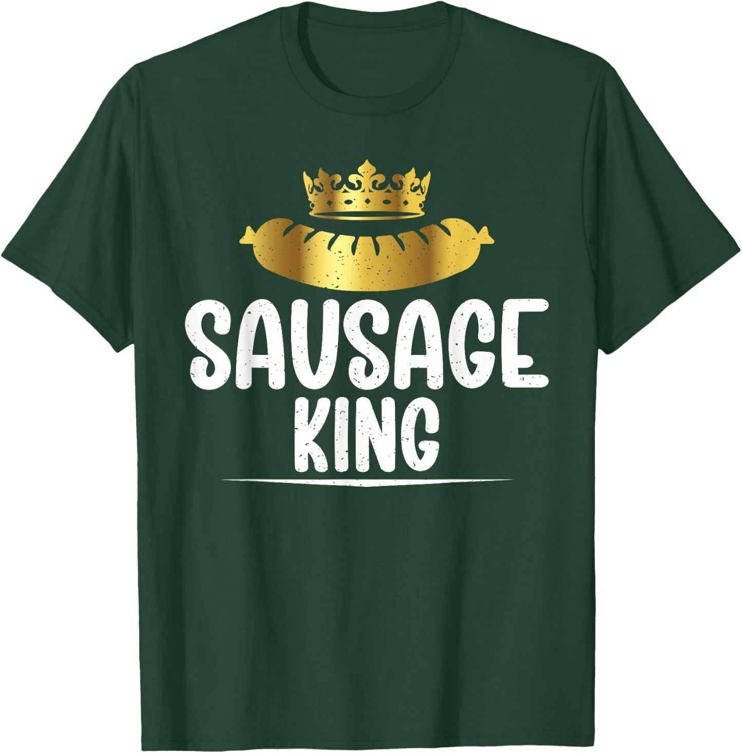 Sausage King BBQ T-Shirt - T-Shirt | Forest