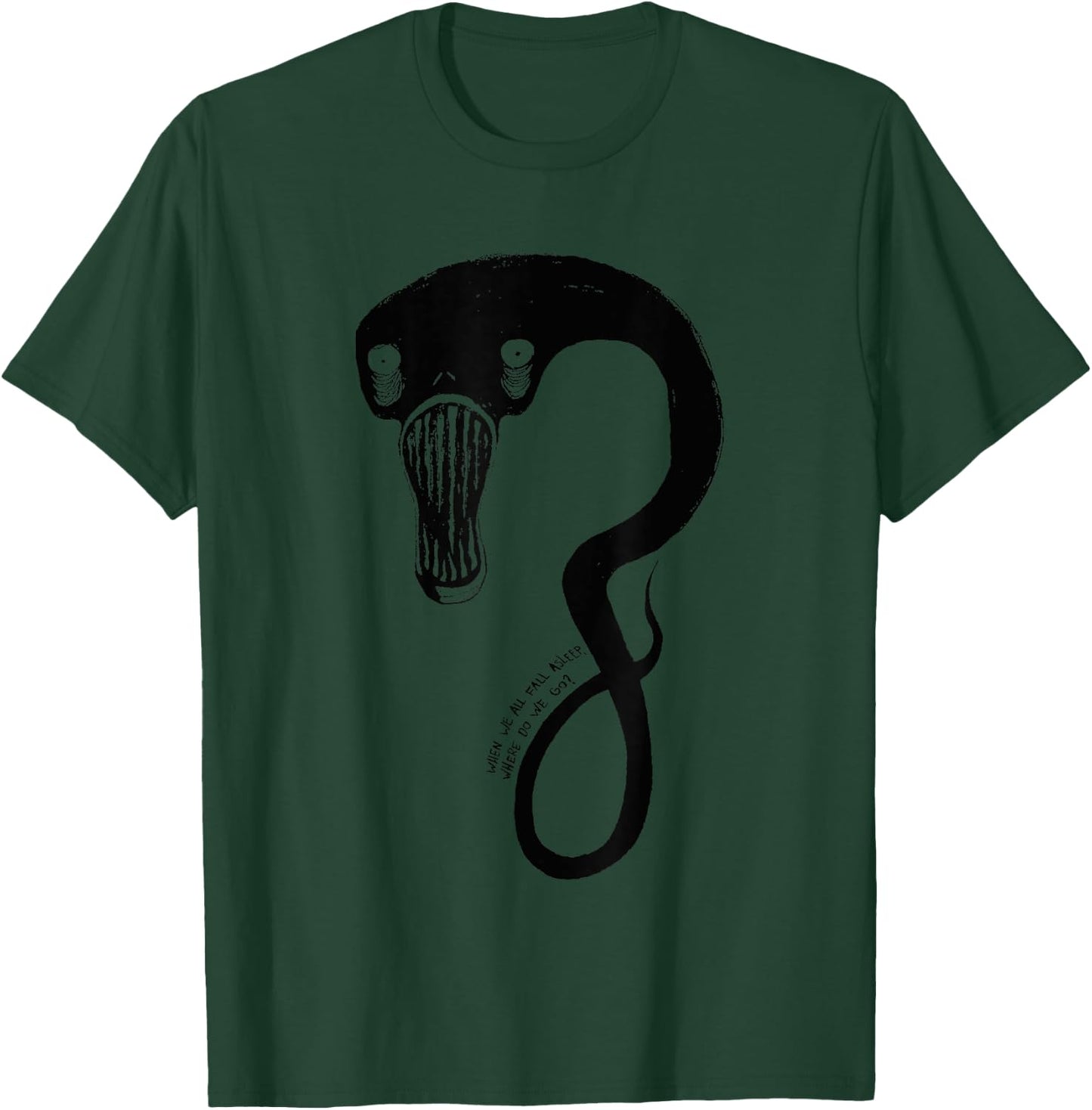 Billie Eilish Official Monster Black T-Shirt - T-Shirt | Forest