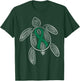 Liver Cancer Awareness Primary Hepatic Green Ribbon Jaundice T-Shirt - T-Shirt | Forest