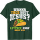 Taco Bout Jesus Lettuce Pray Cinco De Mayo Christian Bible T-Shirt - T-Shirt | Forest