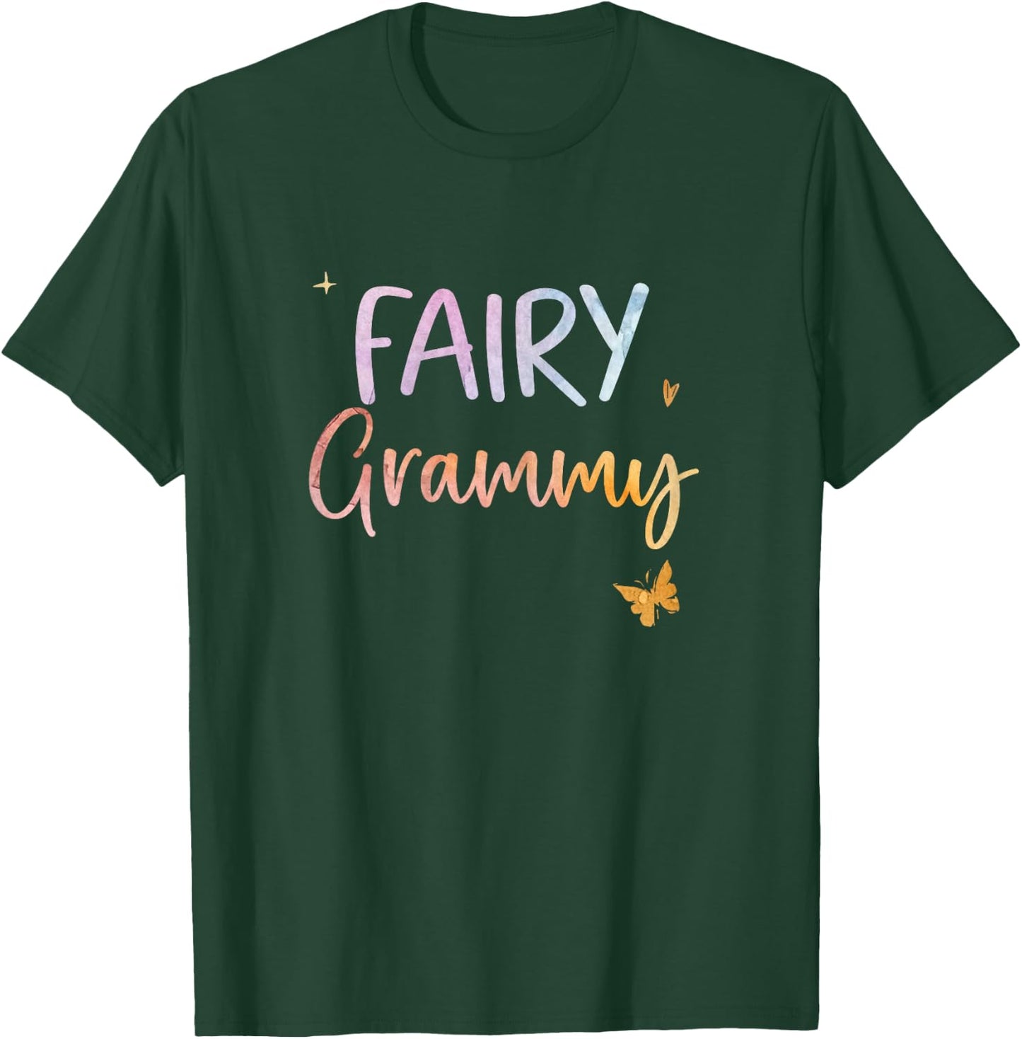 Fairy Grammy Magical Cute Birthday T-Shirt - T-Shirt | Forest