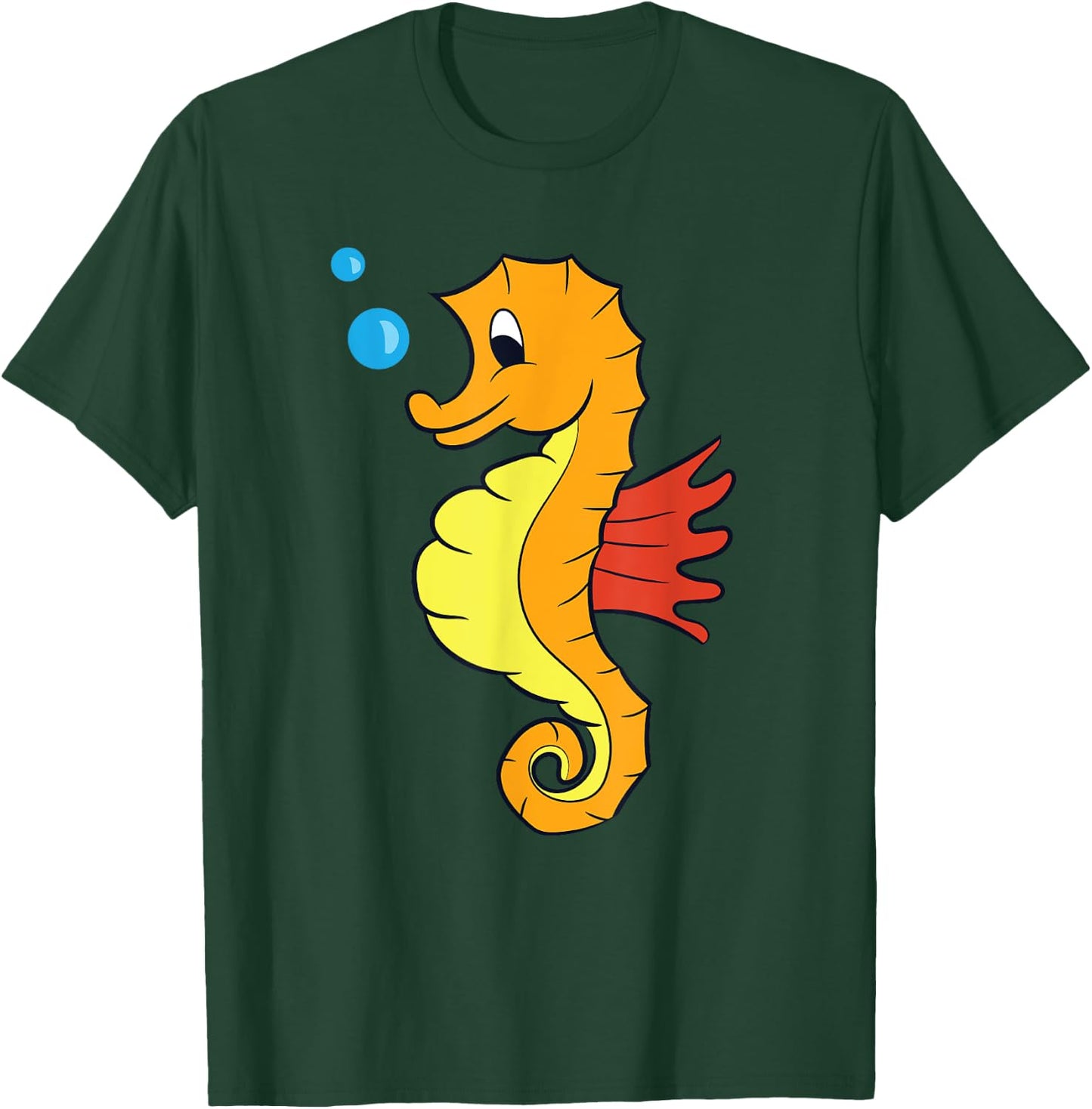 Seahorse Lover Seahorse Lover Gift Kids Seahorses T-Shirt - T-Shirt | Forest