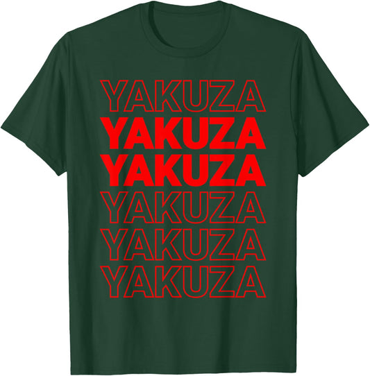 Yakuza Japan Aesthetic Modern Urban Design T-Shirt - T-Shirt | Forest