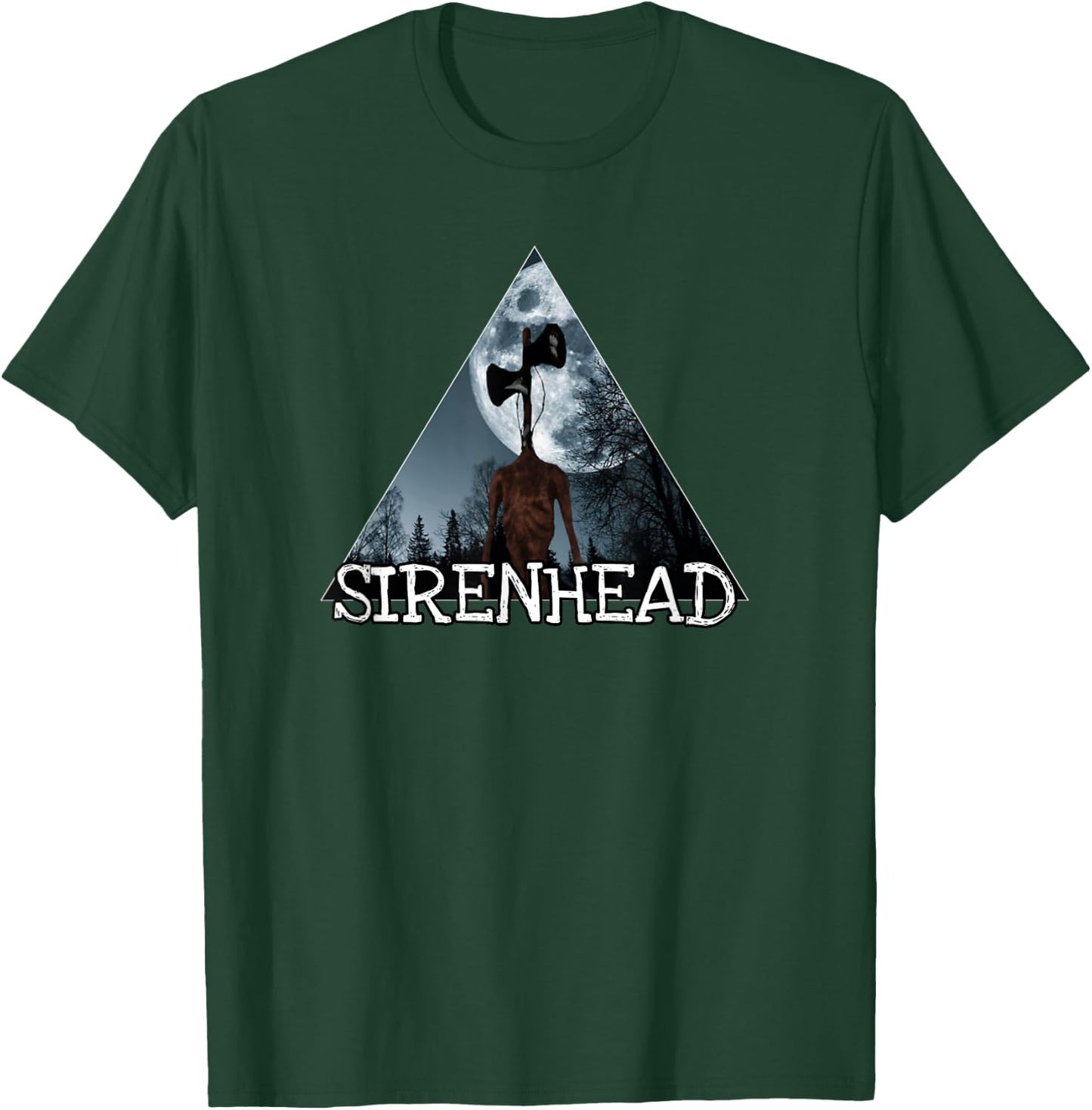 Siren head, Cartoon cat we love to escape from Siren head T-Shirt - T-Shirt | Forest