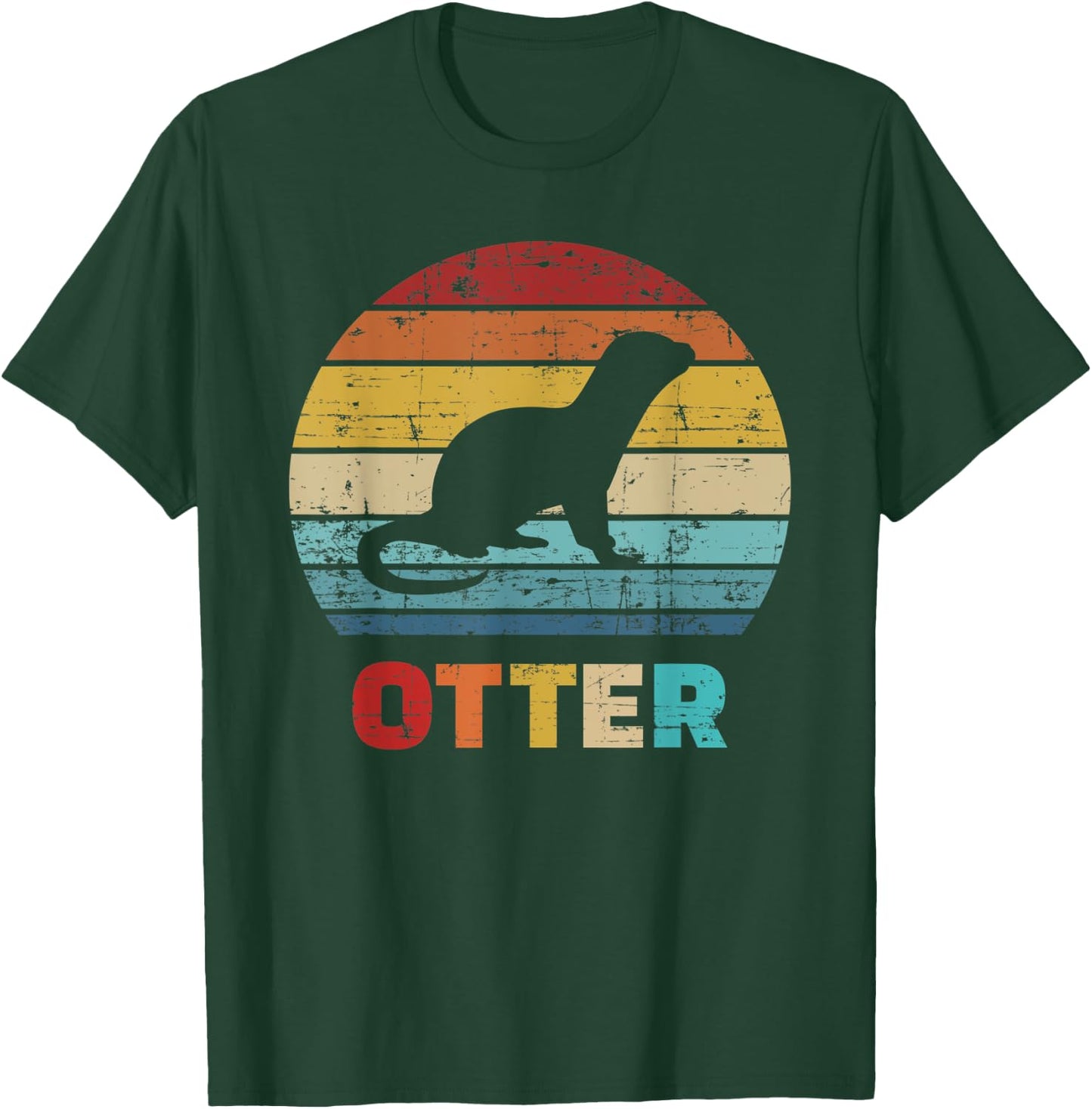 Otter vintage T-Shirt - T-Shirt | Forest