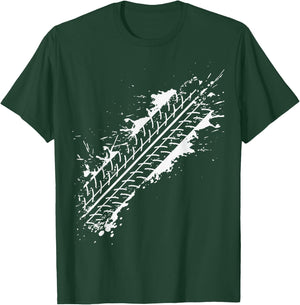 No problem, I'm Fine Only Tire Tracks On My Body T-Shirt - T-Shirt | Forest