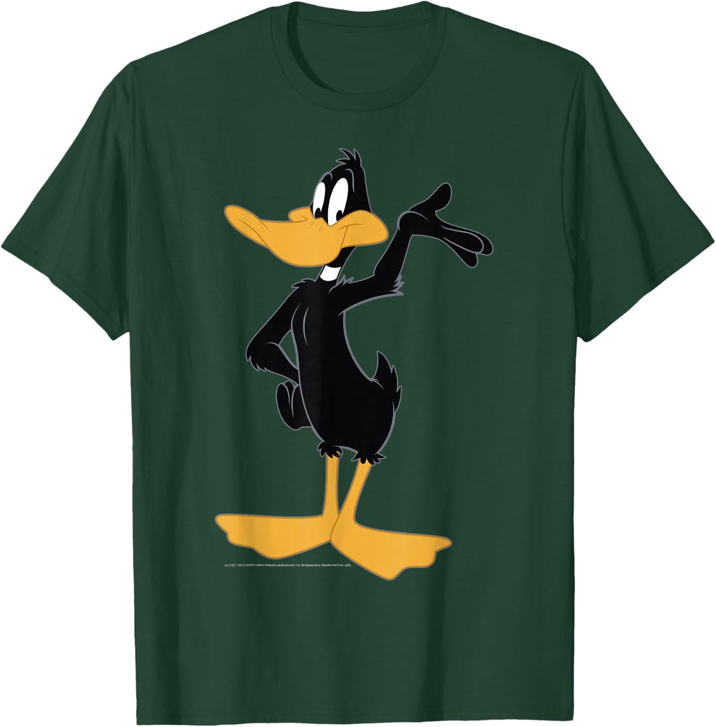 Looney Tunes Daffy Duck Simple Portrait T-Shirt - T-Shirt | Forest