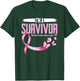 Im A Survivor Breast Cancer Awareness T-Shirt - T-Shirt | Forest
