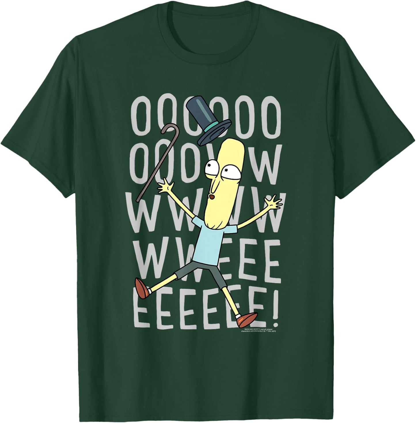 Rick and Morty Oowweeeee T-Shirt - T-Shirt | Forest