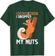 Funny Squirrel Nut Lover Forest Animal Rodent T-Shirt - T-Shirt | Forest