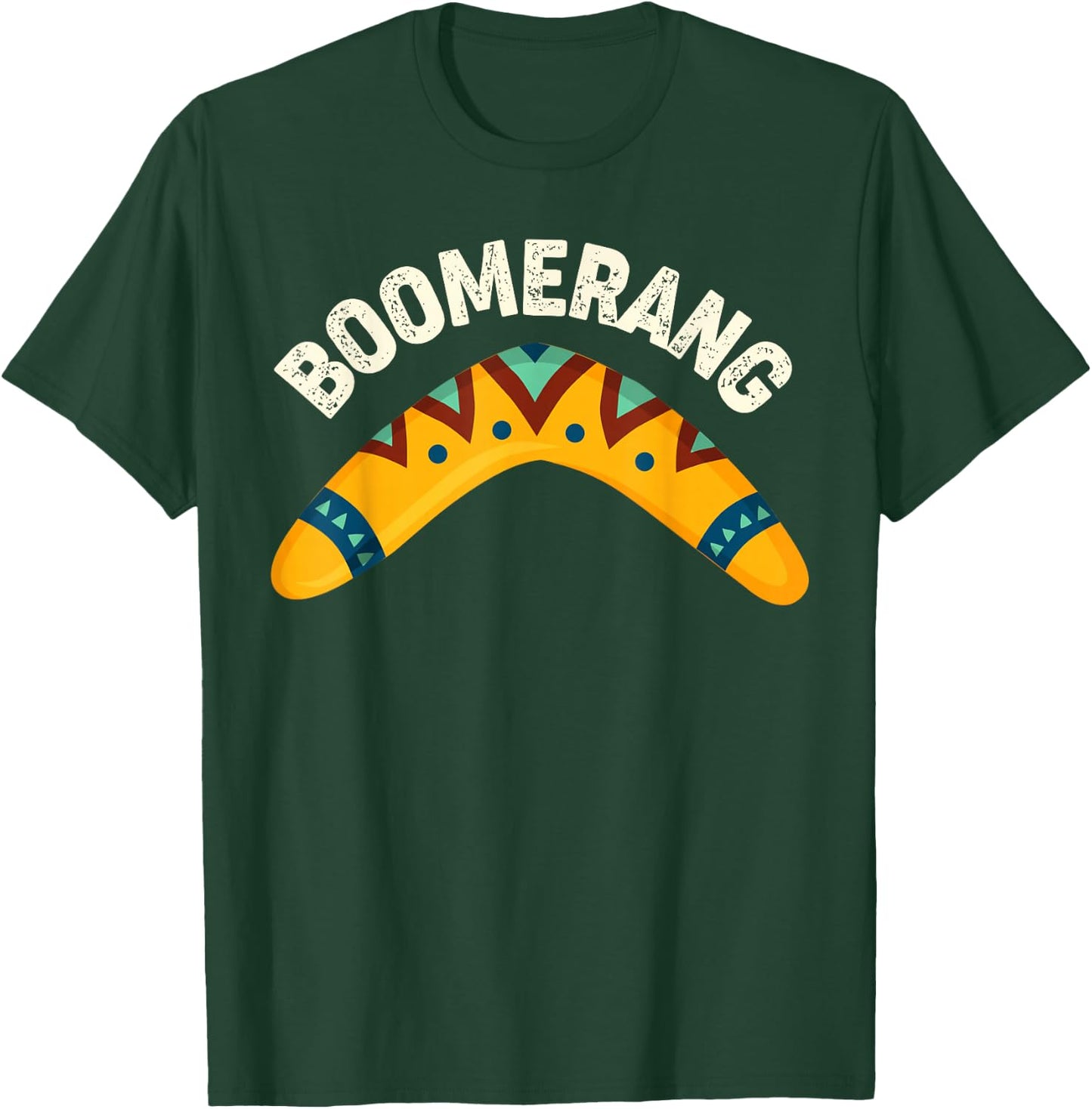 Australia Day Toddler Shirt Traditional Australian Boomerang T-Shirt - T-Shirt | Forest