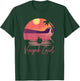 Kayak Girl Women Kayak Outdoor Sport Canoe Sunset Kayaking T-Shirt - T-Shirt | Forest