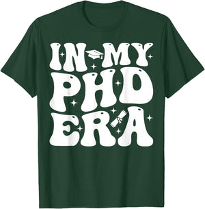 Groovy In My Phd Era Doctorate Graduation T-Shirt - T-Shirt | Forest