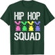 Hip Hop Squad Funny Easter Bunny Boys Girls Kids T-Shirt - T-Shirt | Forest