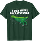 Funny T-Rex Gift Men Women Cool Dino Swimming Breaststroke T-Shirt - T-Shirt | Forest