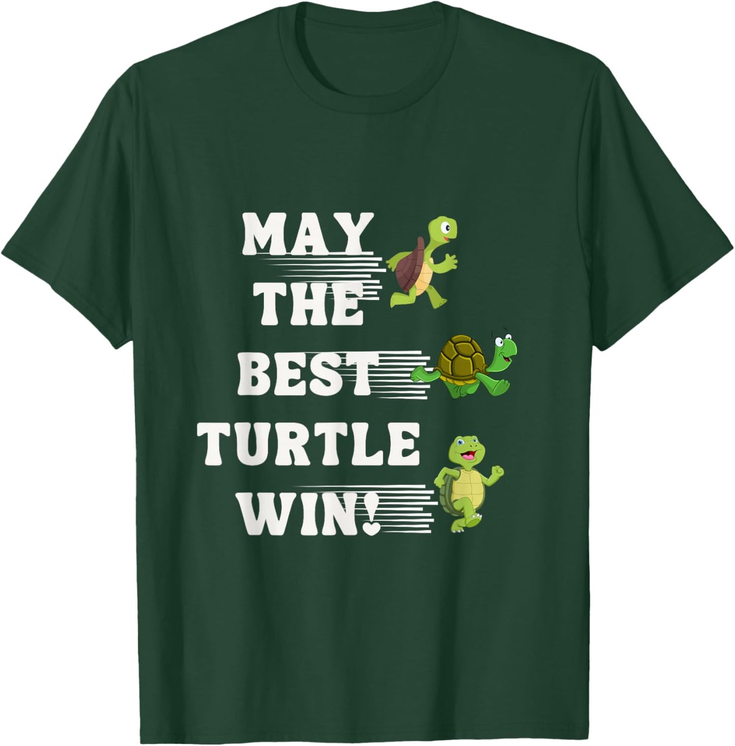 Turtle Racing Team Turtle Running Team funny Racing Turtle T-Shirt - T-Shirt | Forest