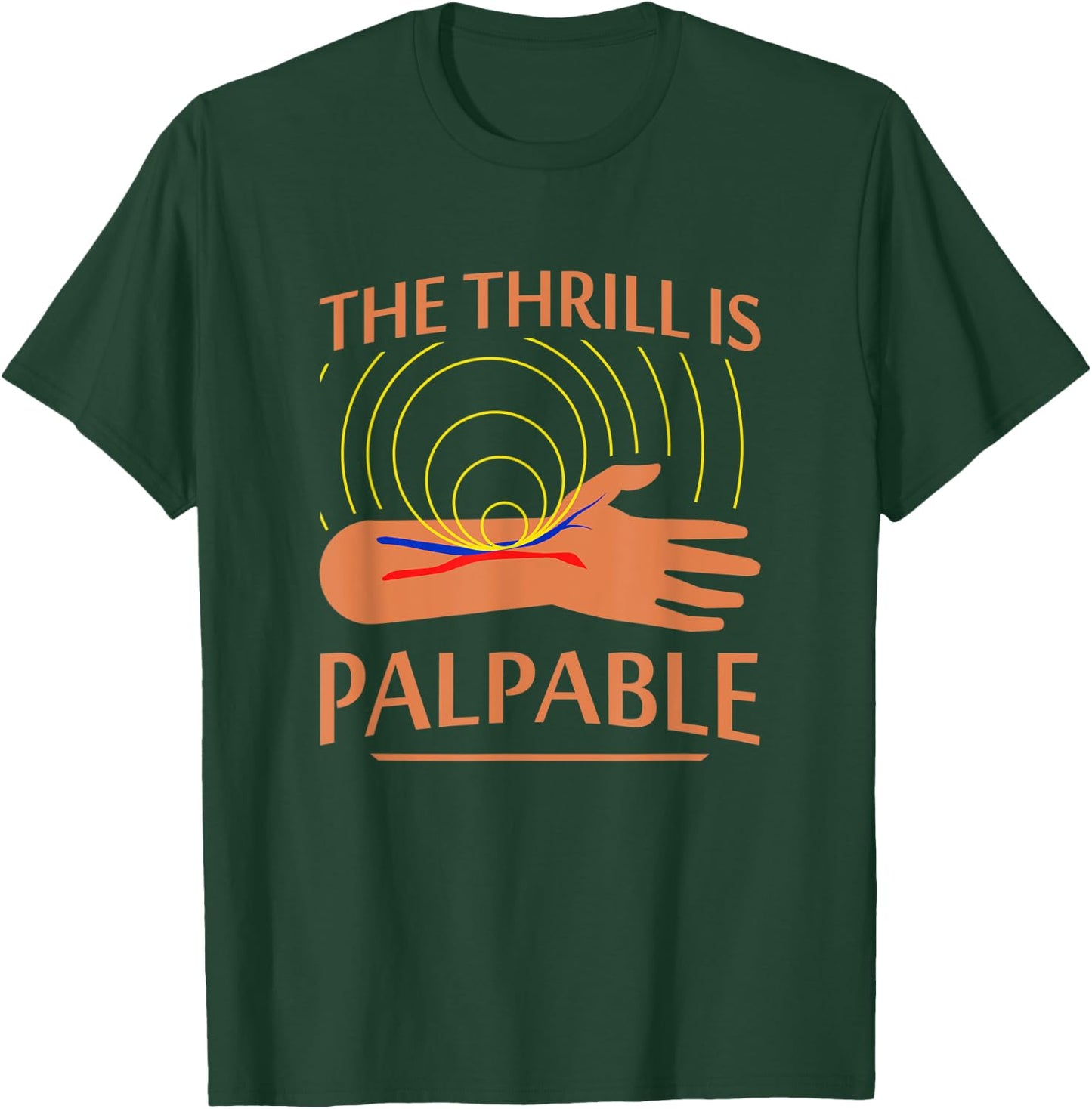 Dialysis Technician Shirt Multitasking Actual Heart Job T-Shirt - T-Shirt | Forest