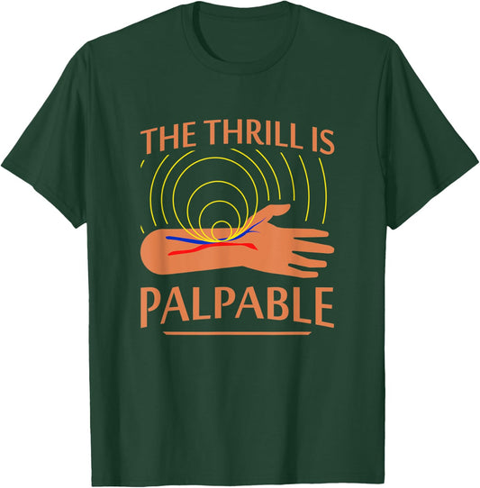 Dialysis Technician Shirt Multitasking Actual Heart Job T-Shirt - T-Shirt | Forest