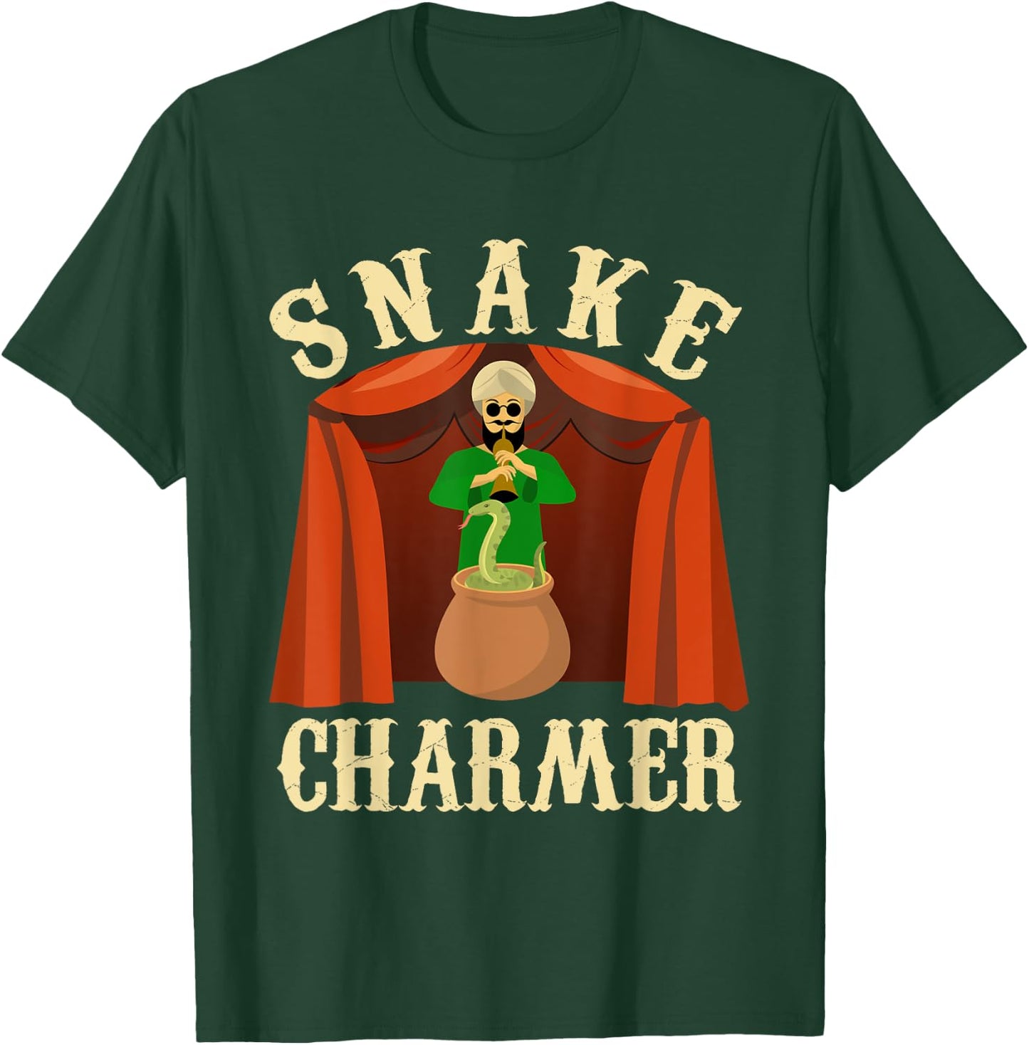 Snake Charmer Shirt - Circus Shirts - Snake Charmer Costume T-Shirt - T-Shirt | Forest
