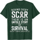 Glioblastoma Multirome Warrior Month Day Survivor Brain Cancer Awareness Survivor Grey Ribbon Brain Tumor T-Shirt - T-Shirt | Forest