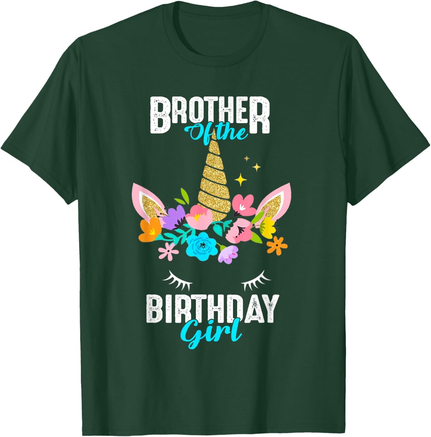 Mommy of the Birthday Girl Unicorn Birthday Matching T-Shirt - T-Shirt | Forest