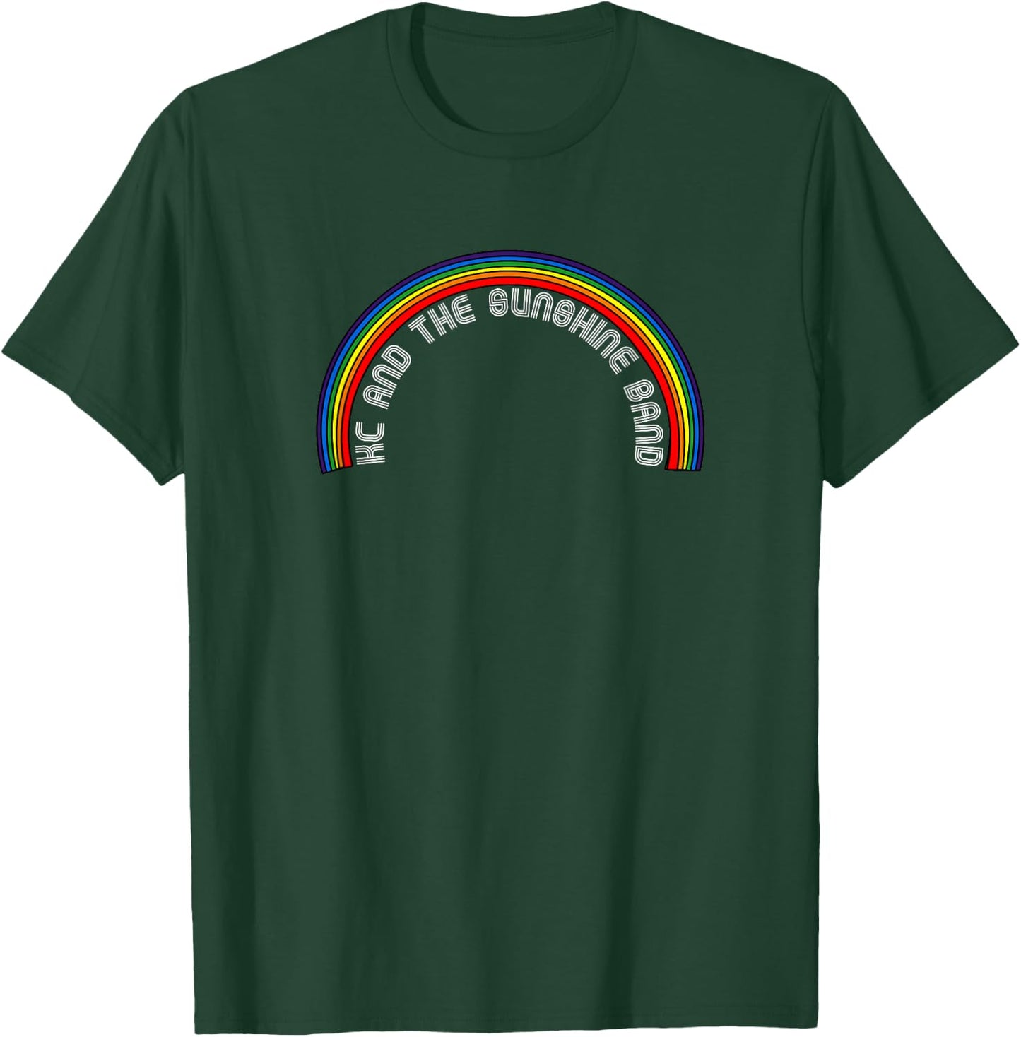 KC and The Sunshine Rainbow T-Shirt - T-Shirt | Forest